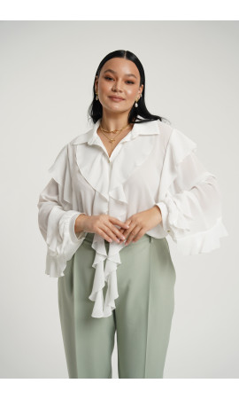 Блуза/DEESSES/50 52 54 56 58